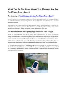 Iphone Spy on Spouse